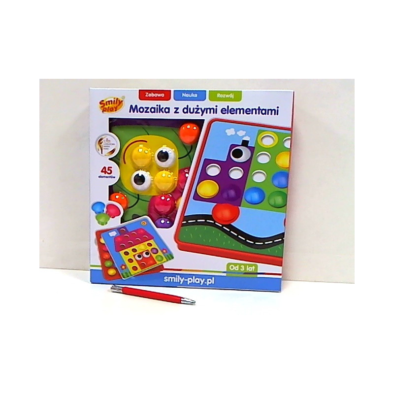 Układanka guziczkowa SmilyPlay SP82925 29254