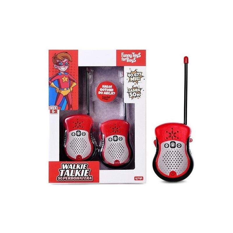 Walkie talkie superbohatera 168451