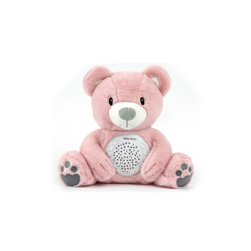 Zab.pl.z projektorem Bear pink 6390 00474