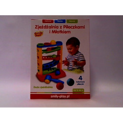 Zjeżdżalnia z piłeczkami SmilyP.SP82932 29322
