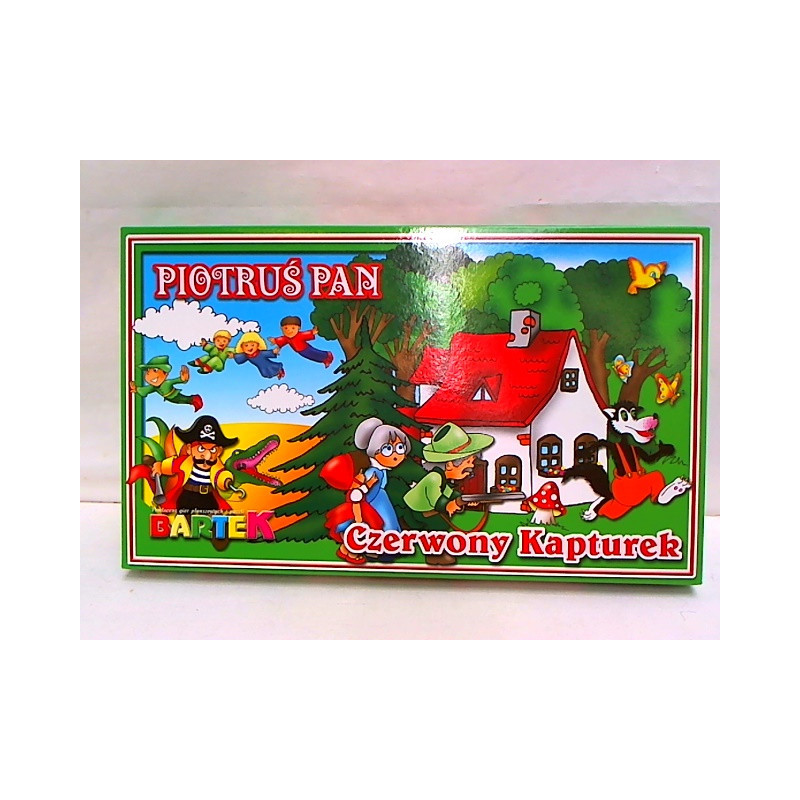2 gry Czerwony Kapturek/Piotruś Pan 54179