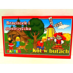 2 gry Kot w butach/Braciszek i siostrzyczka 54148