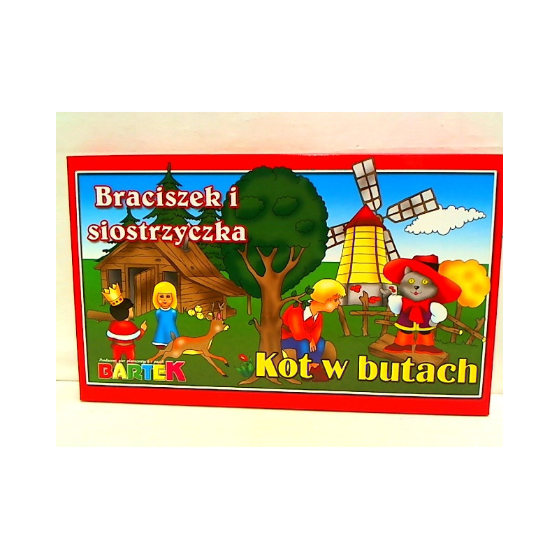 2 gry Kot w butach/Braciszek i siostrzyczka 54148