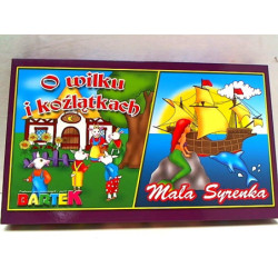 2 gry Mała syrenka/O wilku i koźlątkach 54155