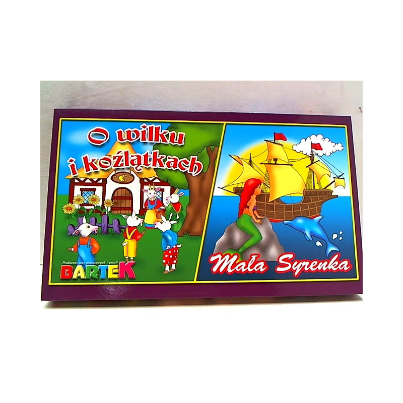 2 gry Mała syrenka/O wilku i koźlątkach 54155