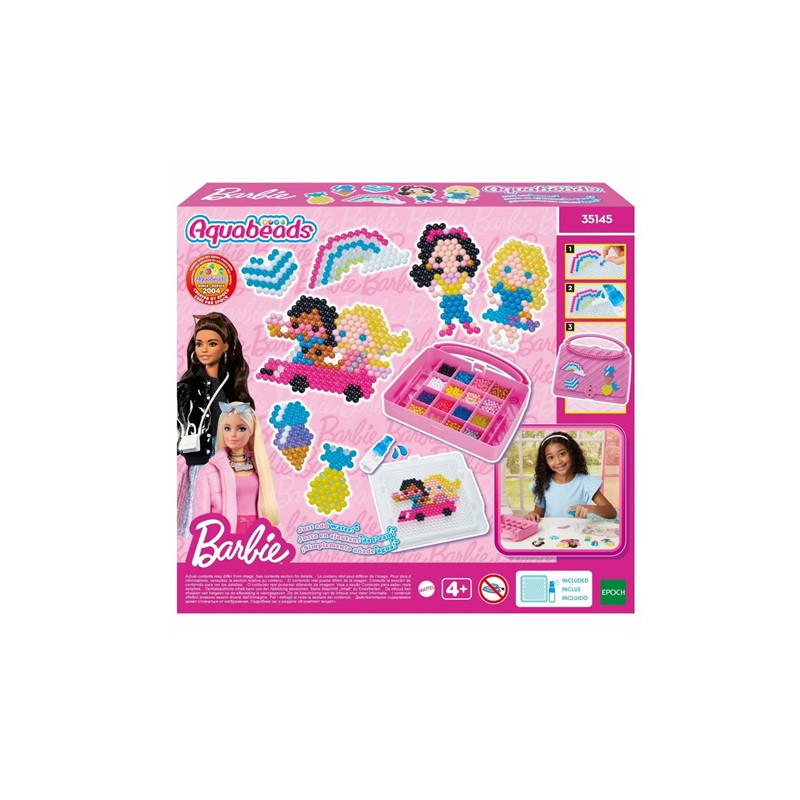 AQUABEADS Walizka kreatywna Barbie 35145 51451