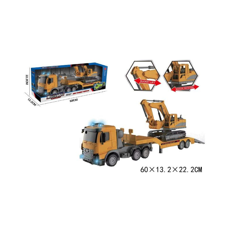 Auto budowlane z koparką św/dźw G188944 54993