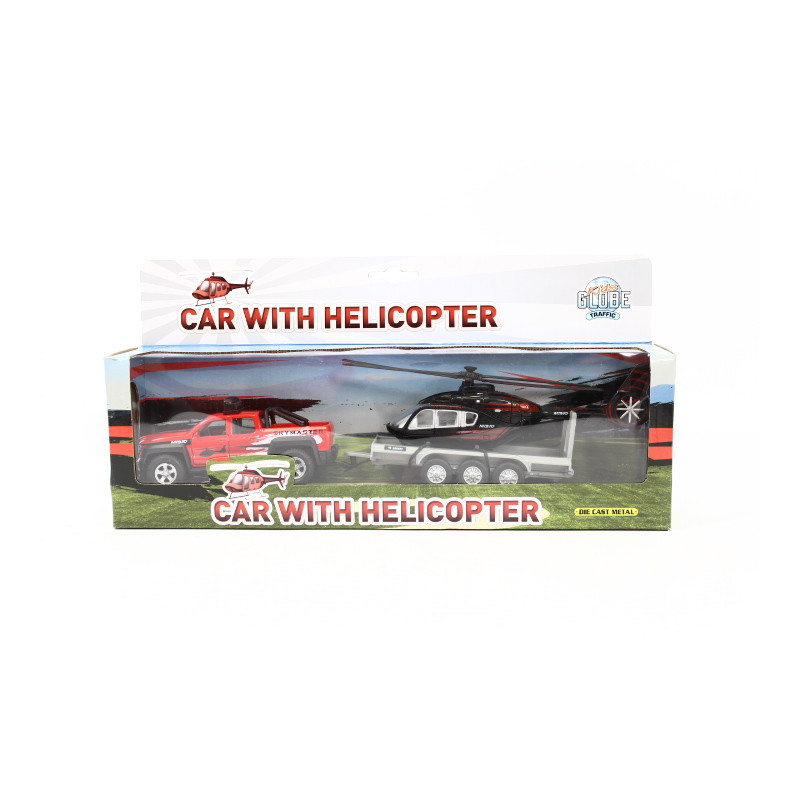Auto terenowe z helikopterem 35cm 520249