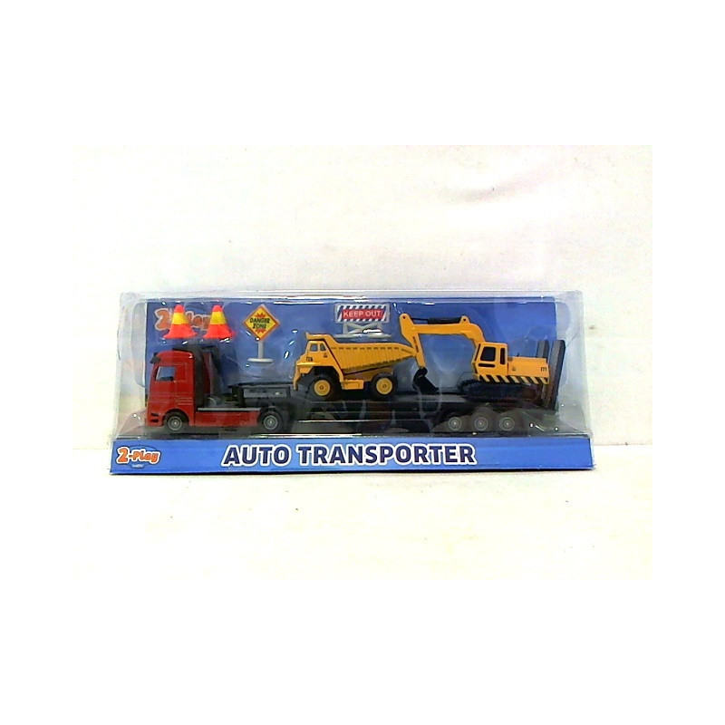 Autotransporter z dwoma pojazdami 541757 83159