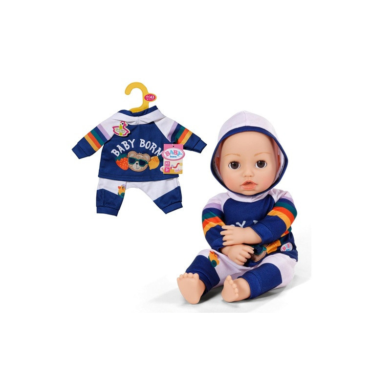 BABY BORN dres w kolorze granatowym 43cm 838204