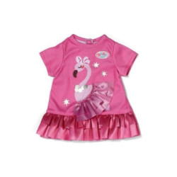 BABY BORN sukienka z motywem flaminga 43cm 839423