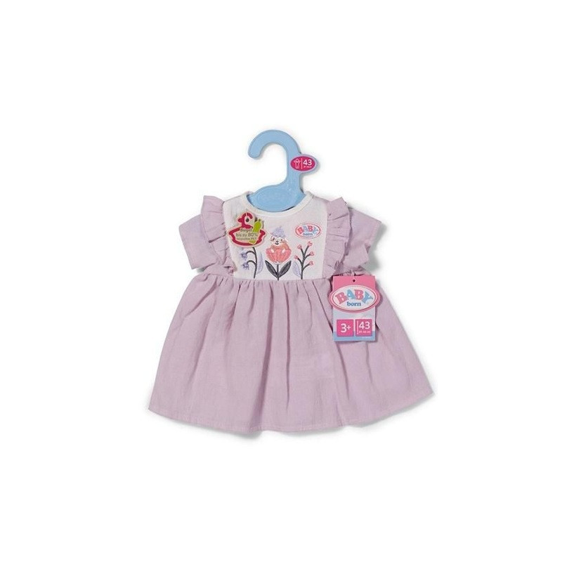 BABY BORN sukienka z motywem lasu 43cm 839669