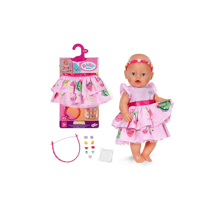 BABY BORN ubranko 43cm sukienka 837269