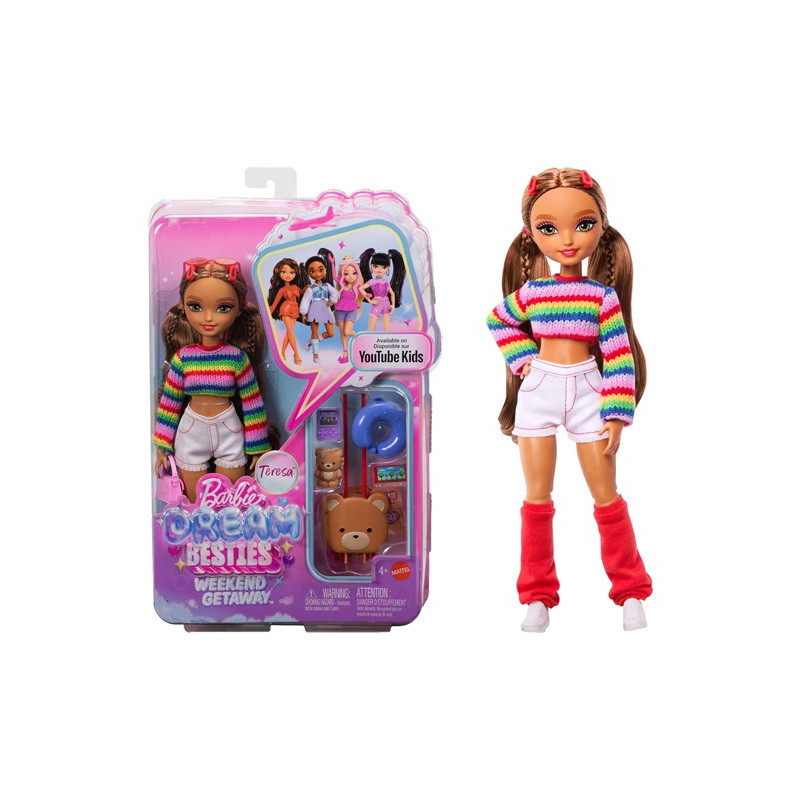 Barbie Dream Besties Weekend Teresa zestaw JMV18