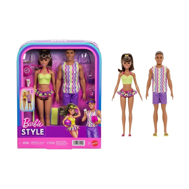 Barbie para lalek Barbie + Ken JJP05 /4