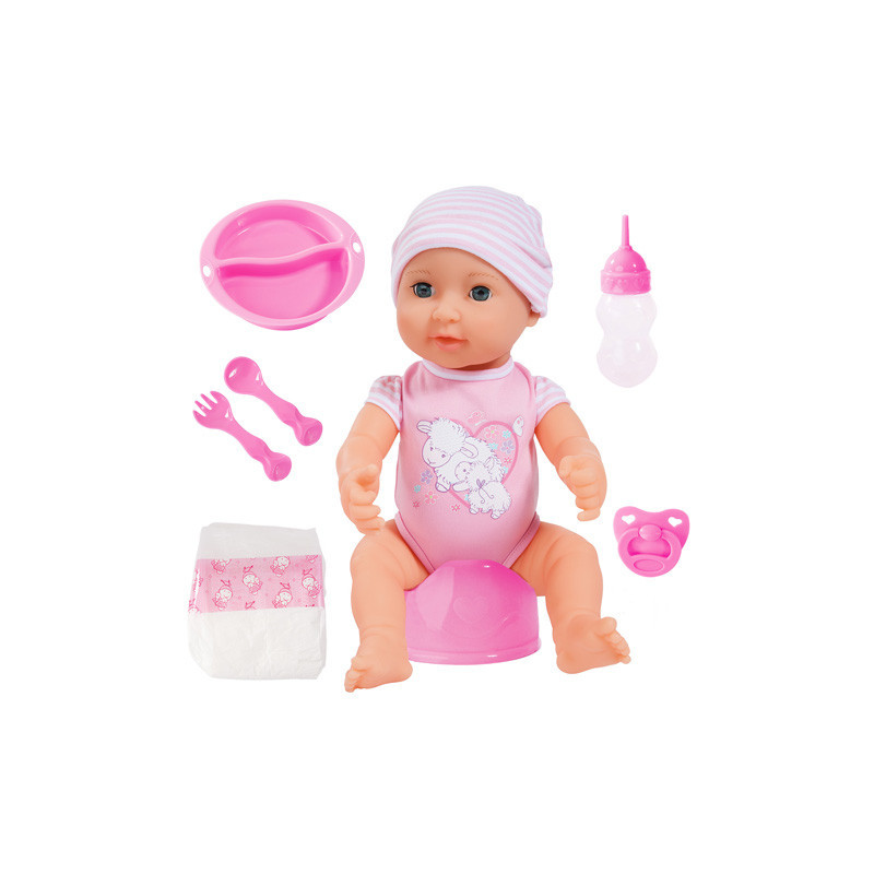 BAYER bobas baby Piccolina 40cm+akces 94071