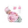 BAYER lalka Reborn 38cm+akces.93827AM 21163