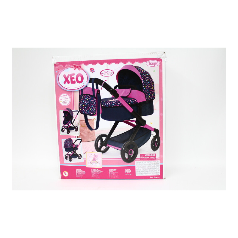 BAYER wózek dla lalek Pram Xeo 17080AA 70801