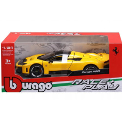 BBU 1:24 Ferrari R_P F80 Yellow G Modena 26034YL