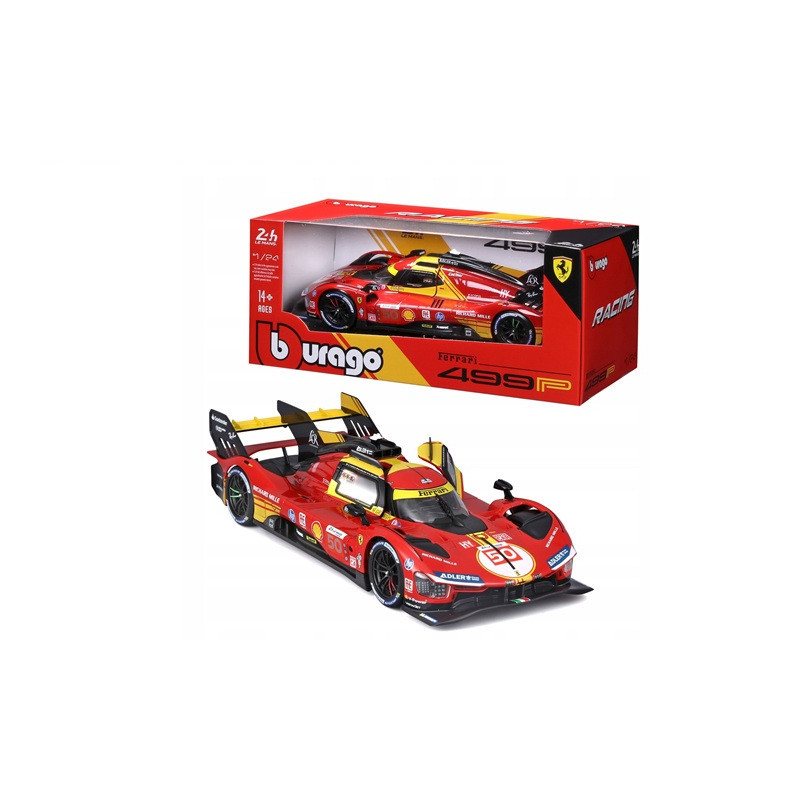 BBU 1:24 Ferrari Racing 499P red 26312