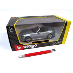 BBU 1:24 Fiat 124 Spider Red 21083RD 10831