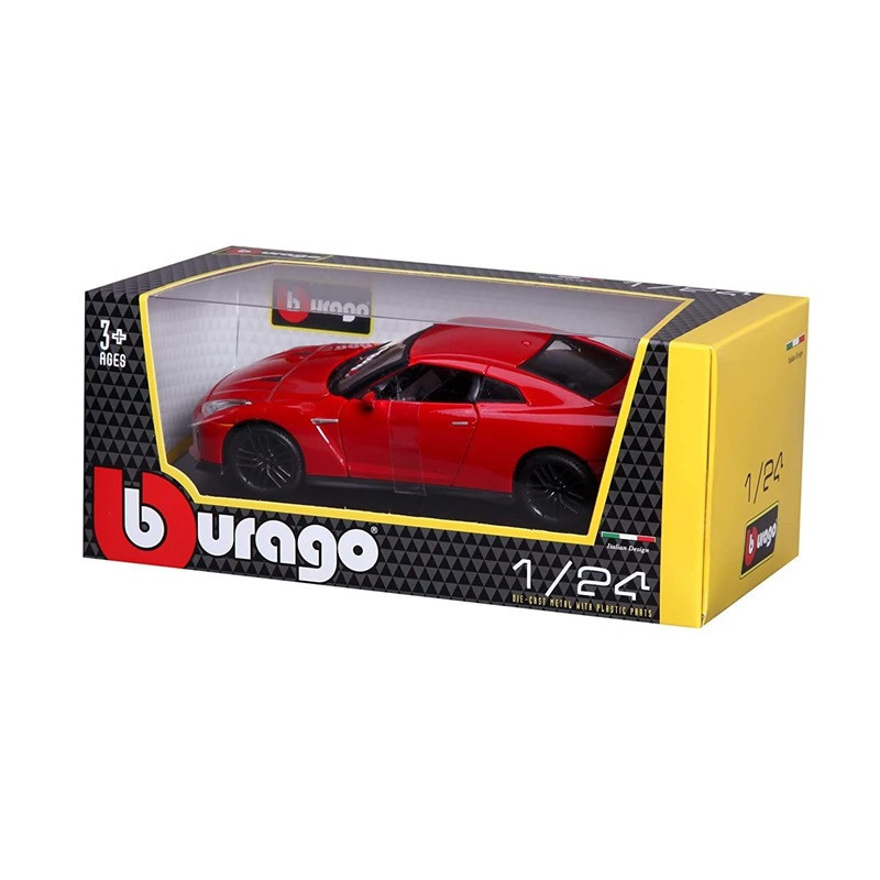 BBU 1:24 Plus Nissan GT-R 2017 red 21082RD 10824