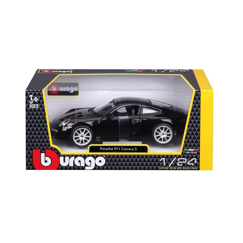 BBU 1:24 Porsche 911 Carrera S black 21065BK 02726