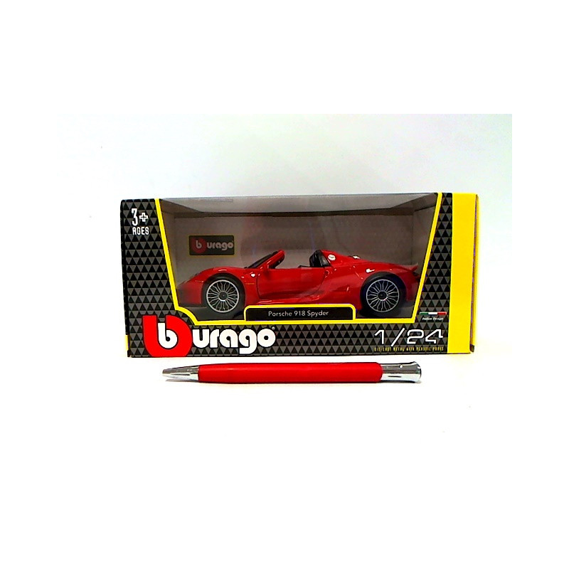 BBU 1:24 Porsche 918 Spyder red 21076RD 02733