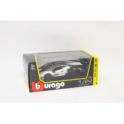 BBU 1:24 Race LamborghiniEssenza white/black 28023