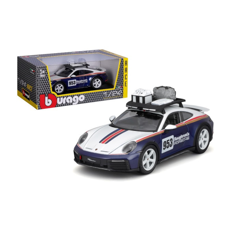 BBU 1:24 Racing Porsche 911 Dakar met blue 28029