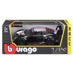 BBU 1:24 Racing Porsche 911 GT3 Black Launch 28048