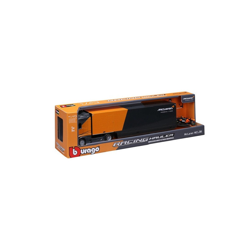 BBU 1:43 Mercedes Hauler+McLaren MCL38 38401