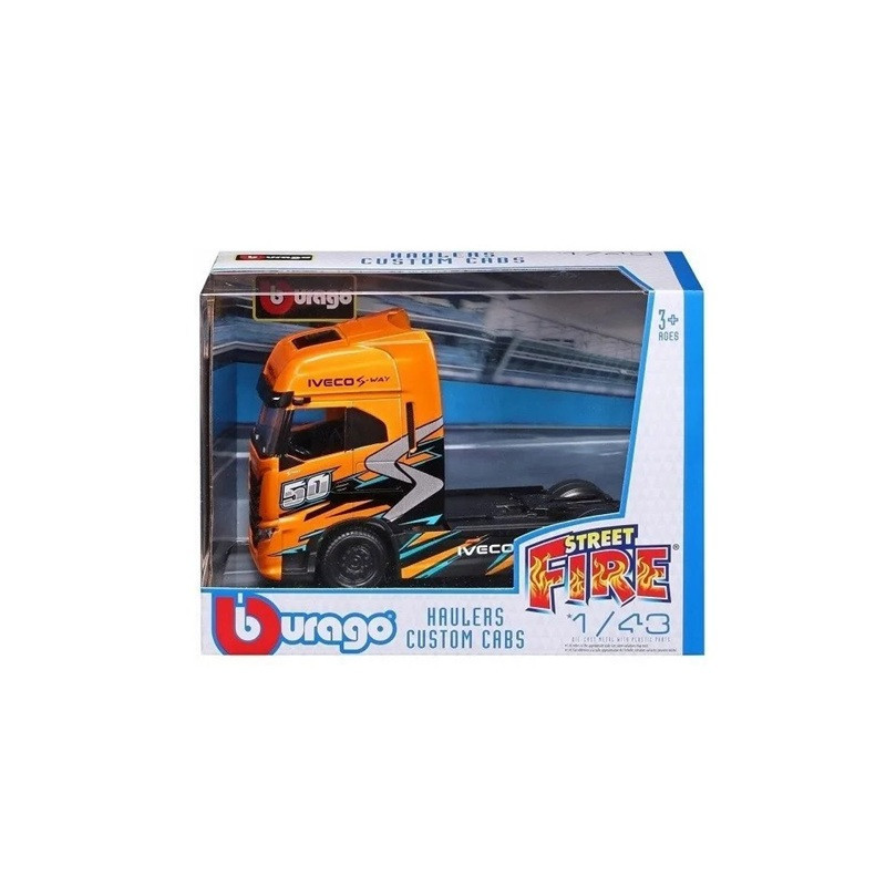 BBU 1:43 Str.Fire Haulers Custom Cabs Iveco 32208