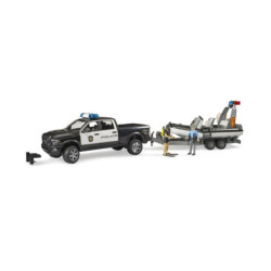 BRUDER Auto Dodge RAM 2500 Policyjny Pikap 02507