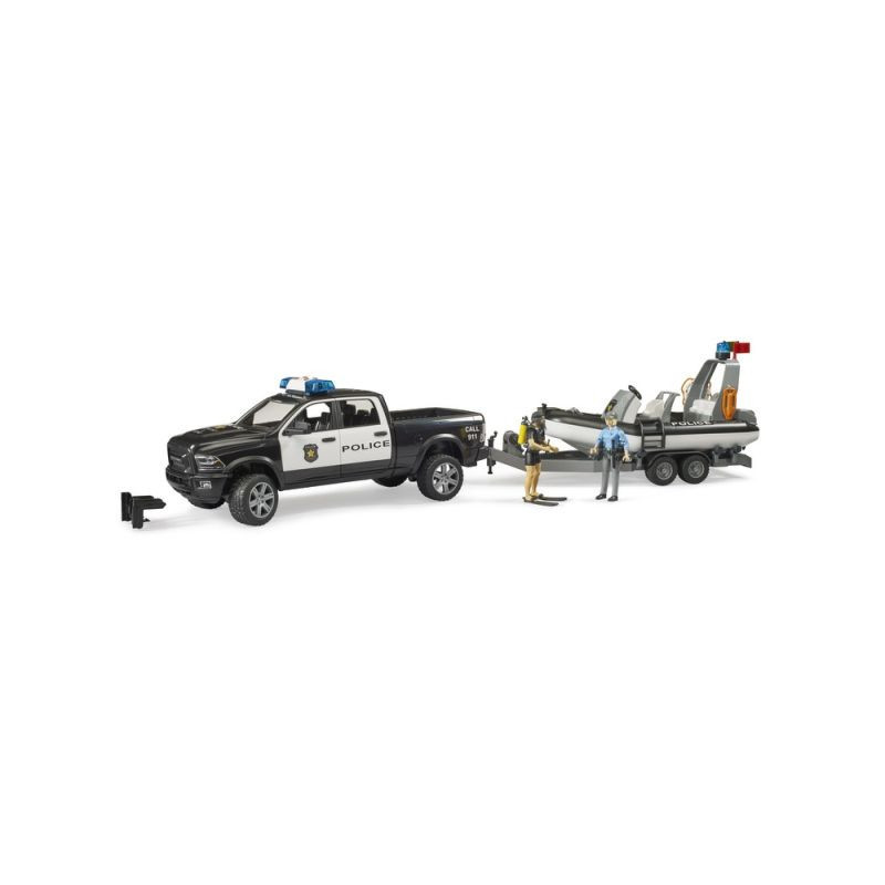BRUDER Auto Dodge RAM 2500 Policyjny Pikap 02507