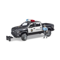 BRUDER Dodge RAM 2500 policja USA+figurka 02505