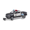 BRUDER Dodge RAM 2500 policja USA+figurka 02505