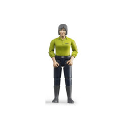 BRUDER Fig.kobiety białej w c.nieb.dżinsach 60405