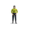 BRUDER Fig.kobiety białej w c.nieb.dżinsach 60405