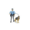 BRUDER Figurka policjanta z psem 62150