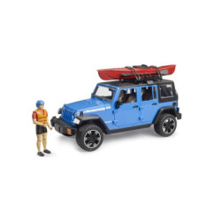 BRUDER Jeep Wrangler Rubicon kajak+fig 02529