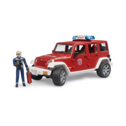 BRUDER Jeep Wrangler straż pożarna+fig 02528