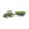 BRUDER John Deere 5115M z przycz.wywrotką 02108