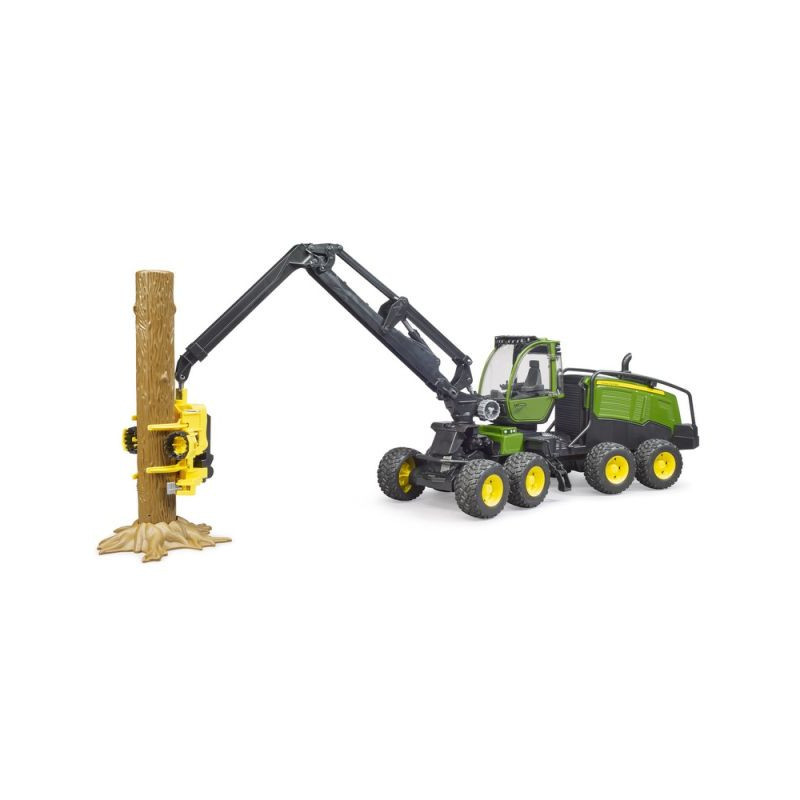 BRUDER kombajn J.Deere 1270G z konar.drzewa 02135