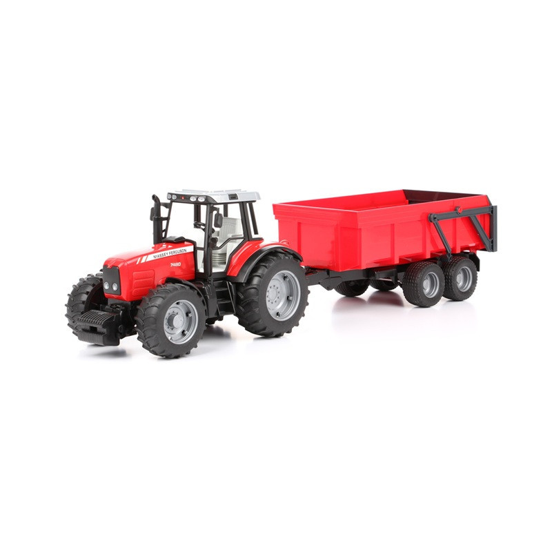 BRUDER Massey Ferguson 7480 z przycz.wywr. 02045