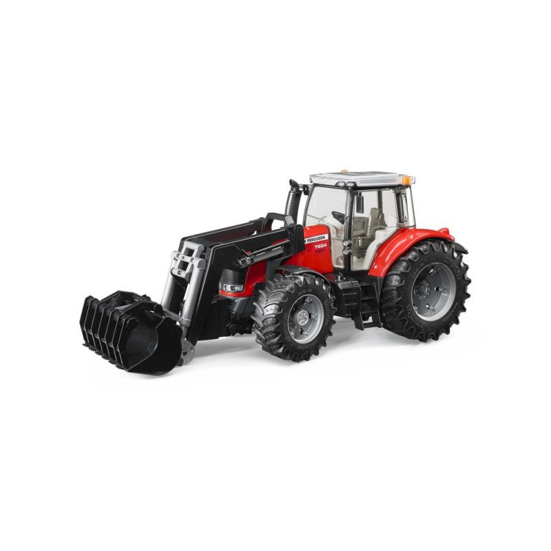 BRUDER Massey Ferguson7600 ładowarka czołowa 03047