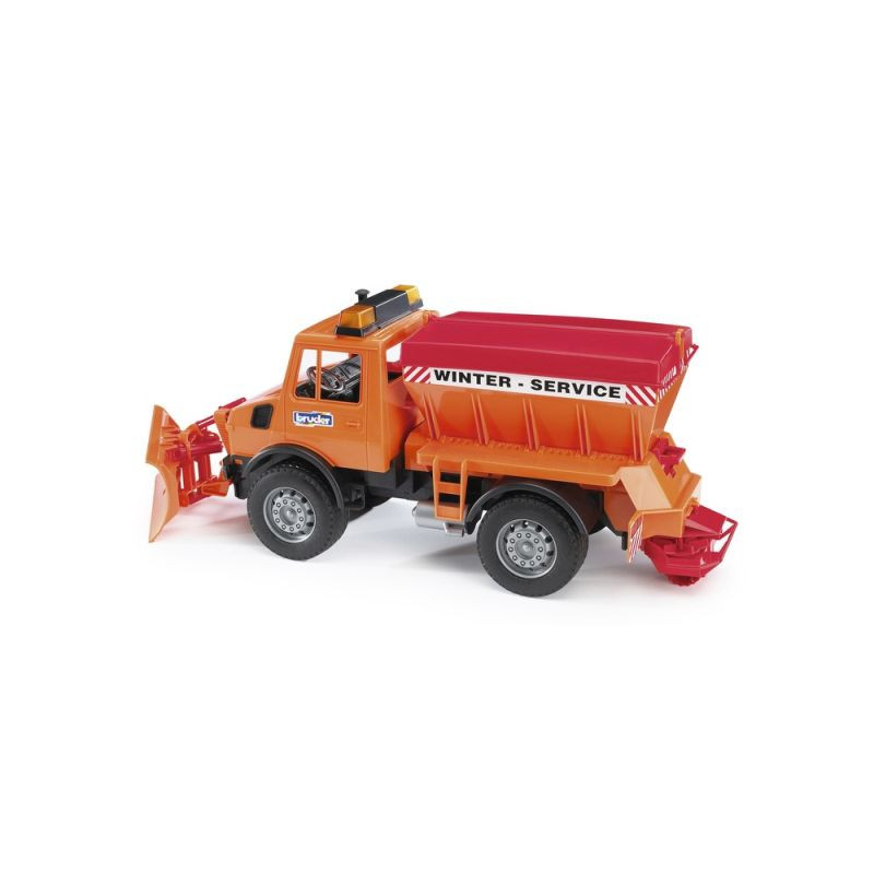 BRUDER MB Unimog odśnież-piaskarka 02572