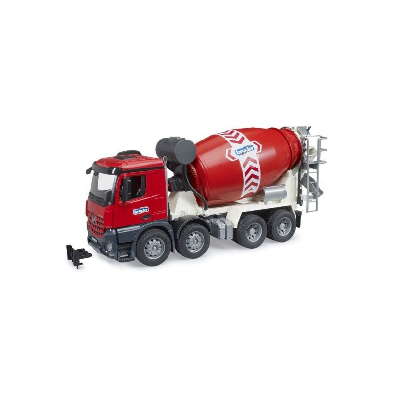 BRUDER Mercedes Arocs betoniarka czerwona 03655
