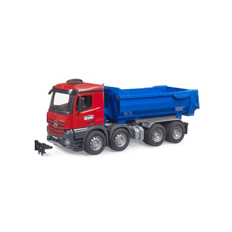 BRUDER Mercedes Arocs wywrotka niebieska 03621