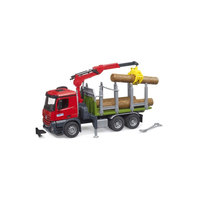 BRUDER Mercedes Benz Arocs z dźwig.d/przew...03669